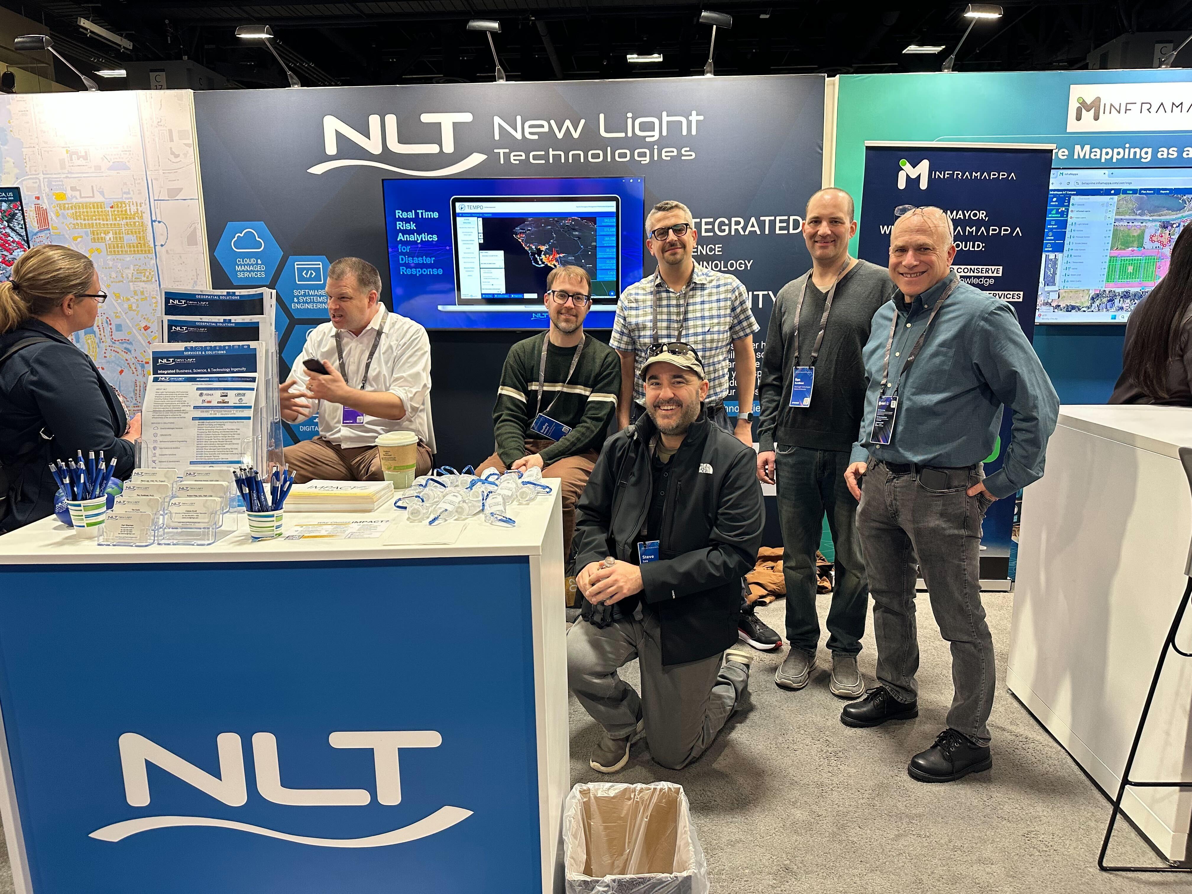 NLT booth at Esri FedUC 2025