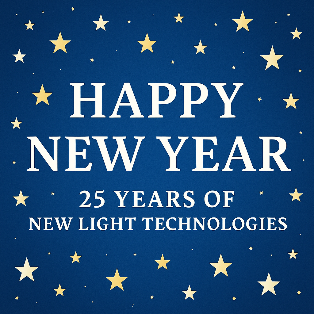 Happy New Year — 25 Years of New Light Technologies, Inc. (NLT)