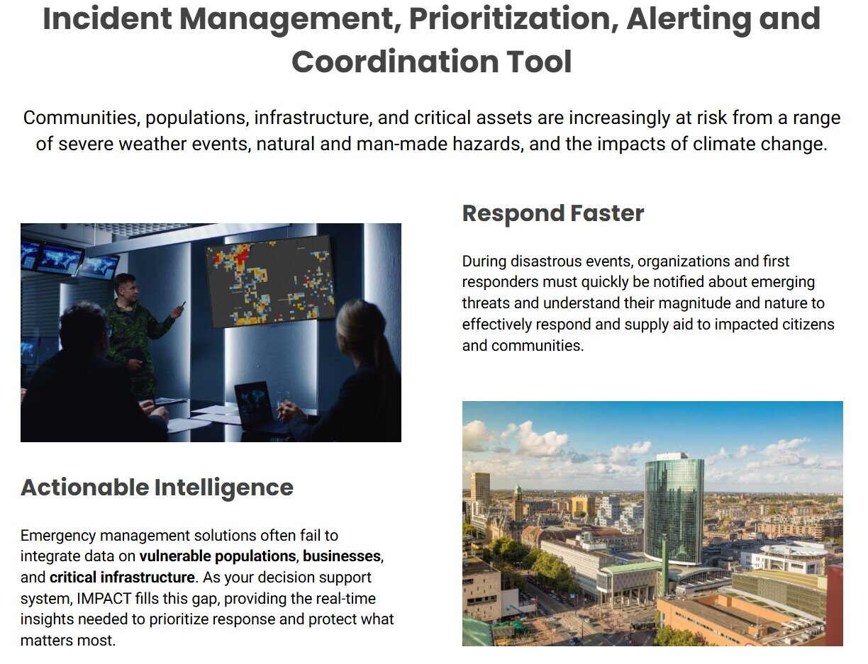Incidents happen — NLT IMPACT page content