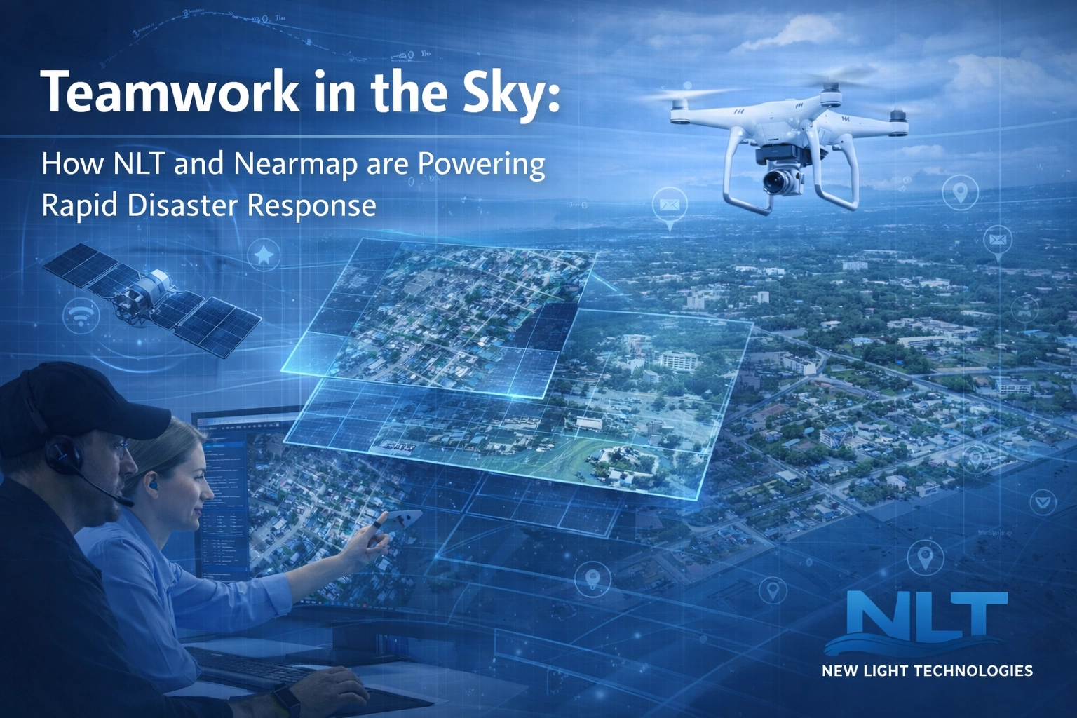 Teamwork in the Sky: How NLT and Nearmap are Powering Rapid FEMA Disaster Response