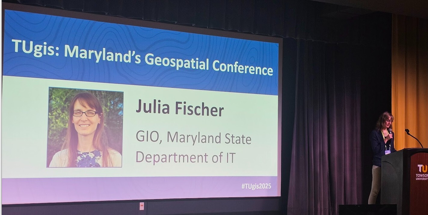 Maryland Chief Geographic Information Officer at TUgis 2025